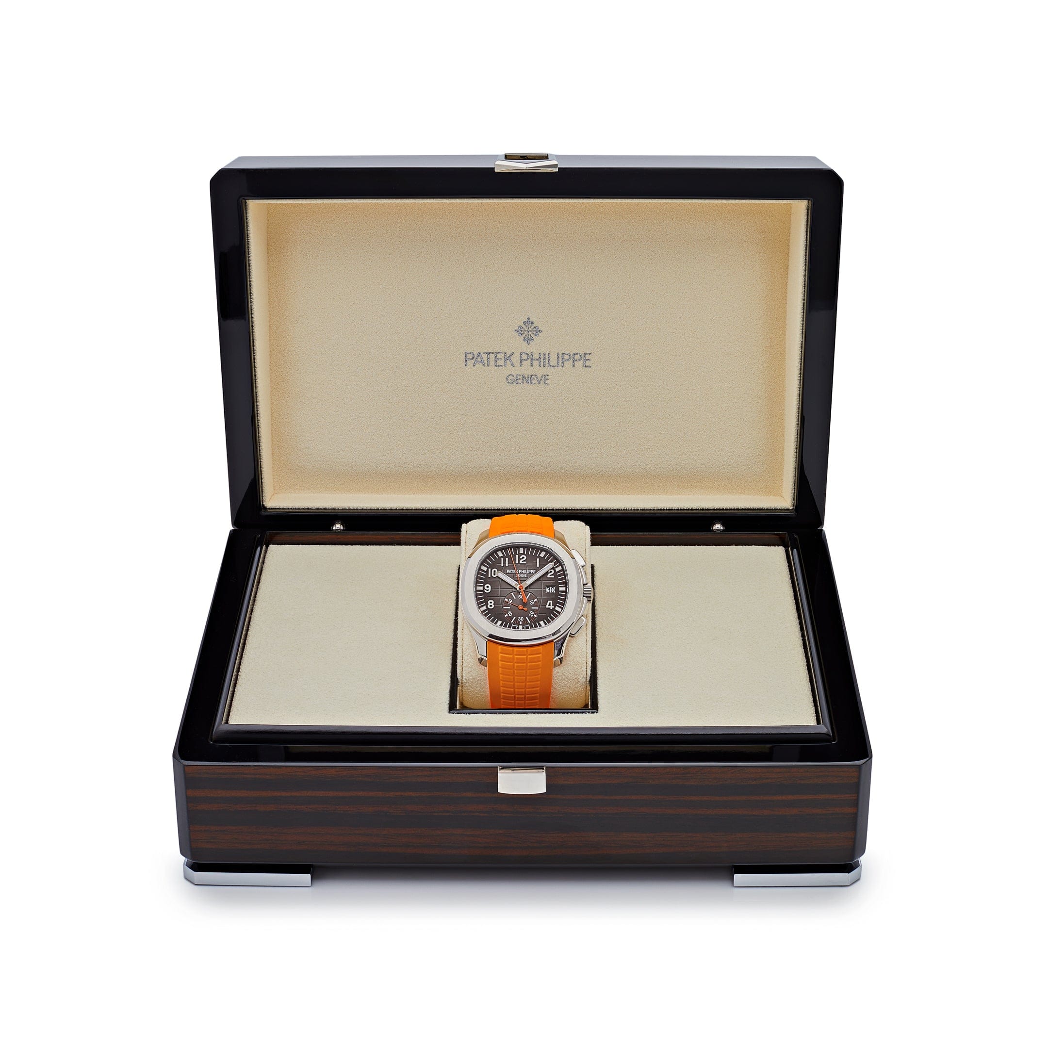Patek Philippe Aquanaut Chronograph 3285 V3 – Swiss Super Clone 5968A-001 Stainless Steel Black Dial (2024)