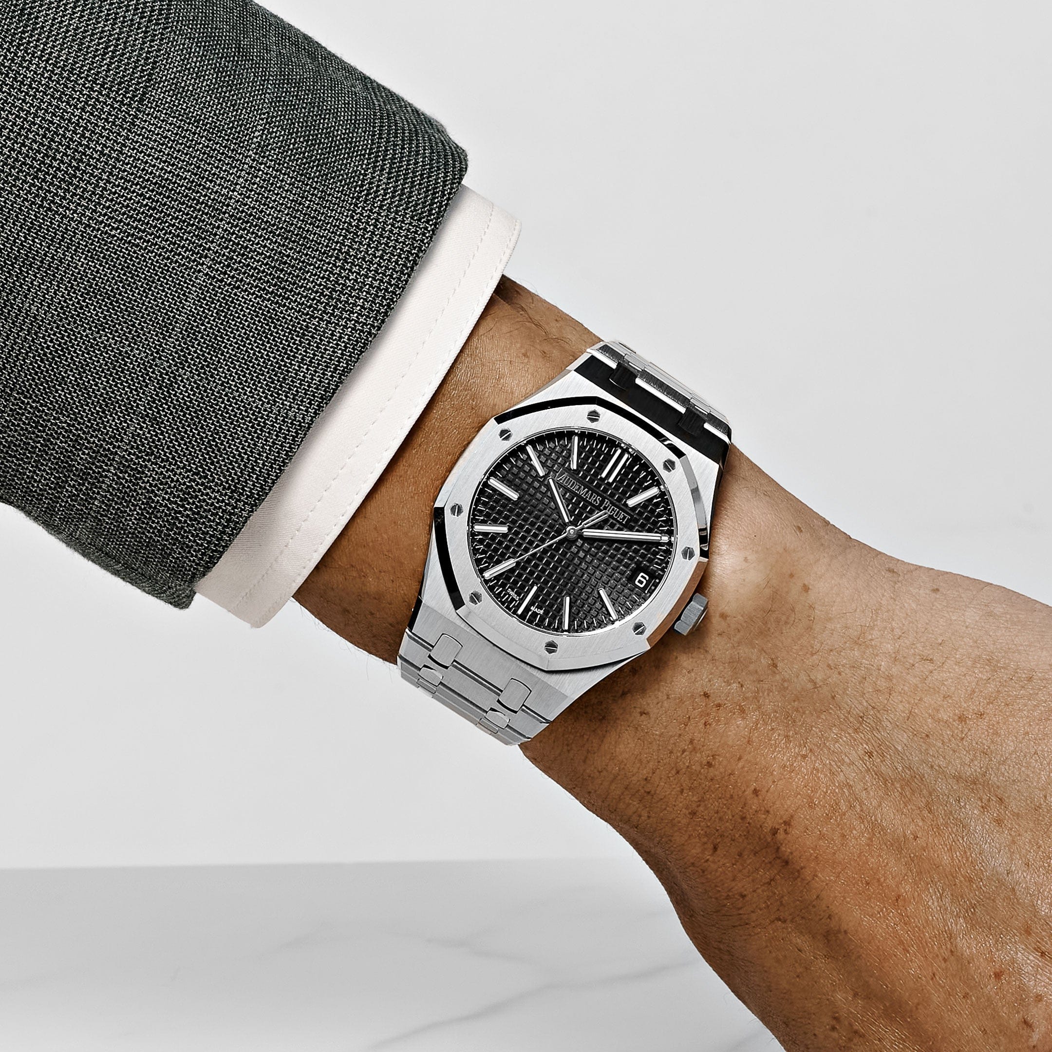 Audemars Piguet Royal Oak 3285 V3 – Swiss Super Clone 15510ST.OO.1320ST.07 Stainless Steel Black Dial (2025)